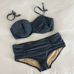 J.Crew 2 PC Swimsuit S/34D